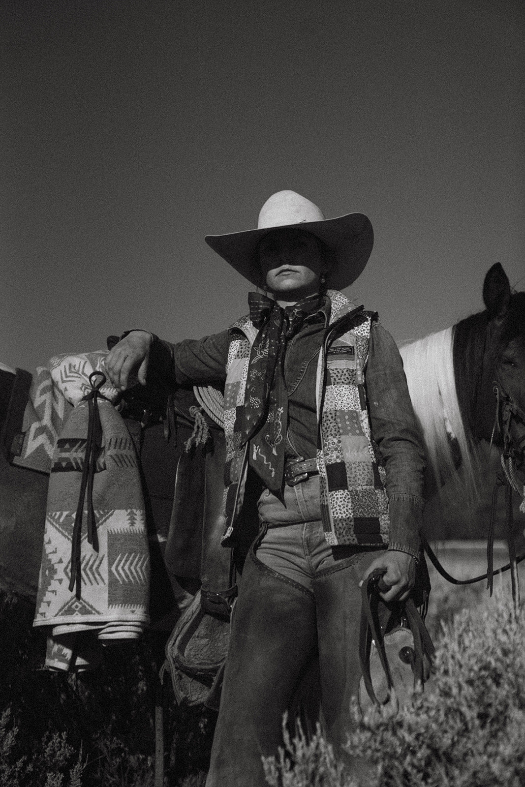 famous Cactus Rose retro cowgirl silk ribbon scarf available in six colors