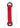 Bright red raffia woven strap for use to make a scarf bag, scarf top or scarf skirt