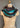 Vibrant turquoise blue to deep mediterranean blue banded border on a charcoal and black version of our Bandit scarf by At Home With Ray, this is the Stone Cold Bandit because she's one icy tough girl.